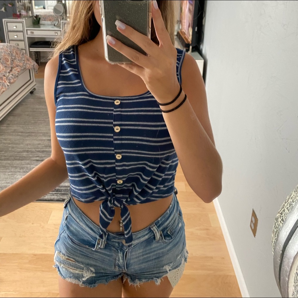 NWT striped tank top